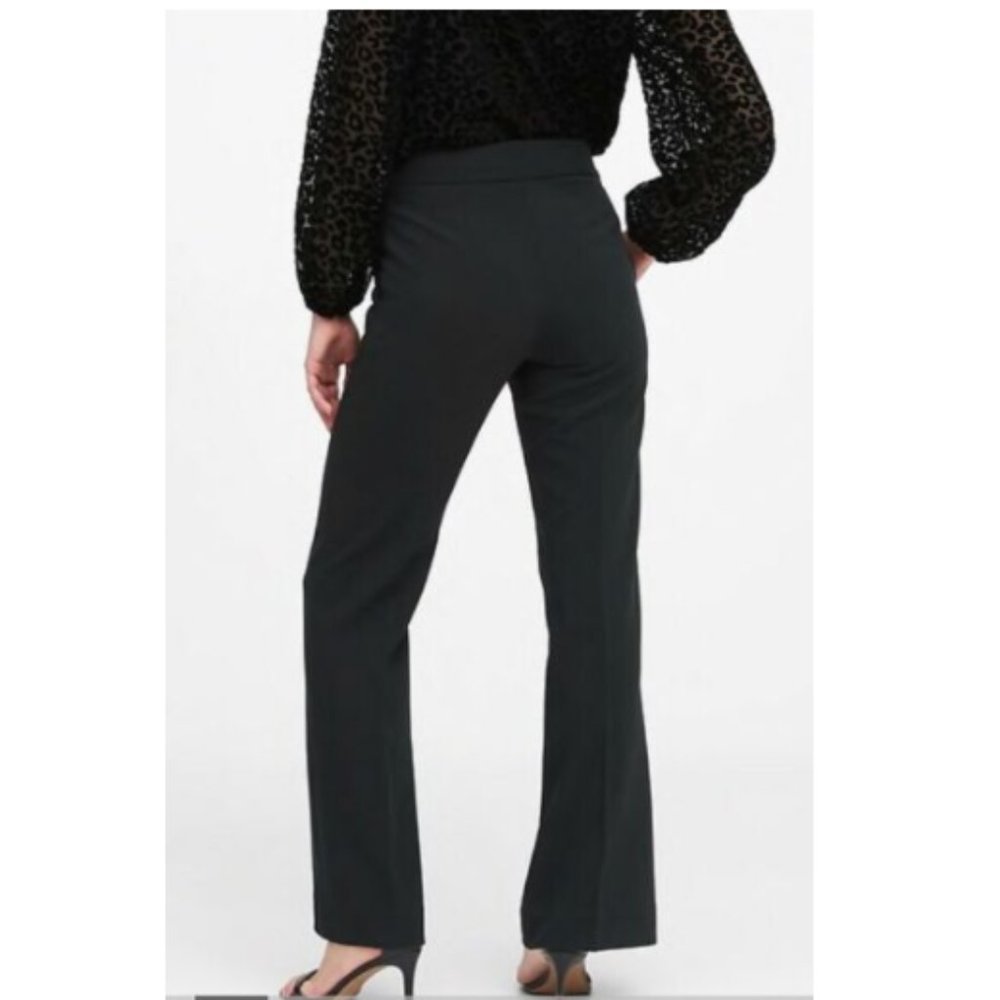 NWT BanRep High Rise Flare Pant 4 Black F650 - Picture 3 of 5